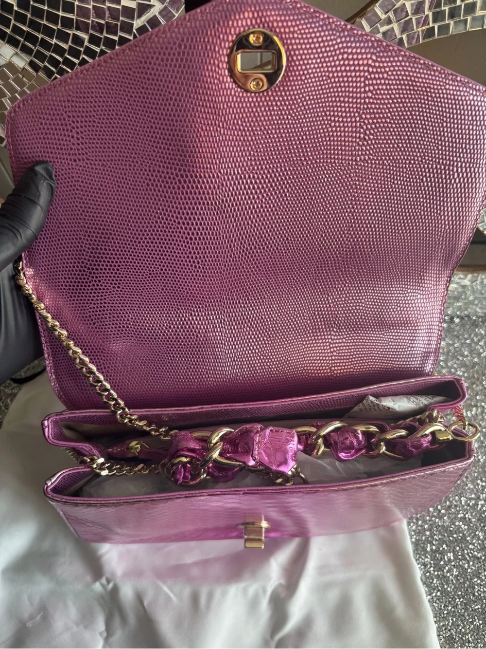 ⭐️Brahmin Rosalie Rose Water‎ Akoni Bag